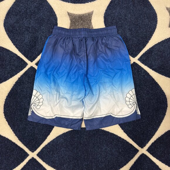 Casablanca Dark Blue and White Shirt and Shorts Set Mens Large - Picture 5 of 7